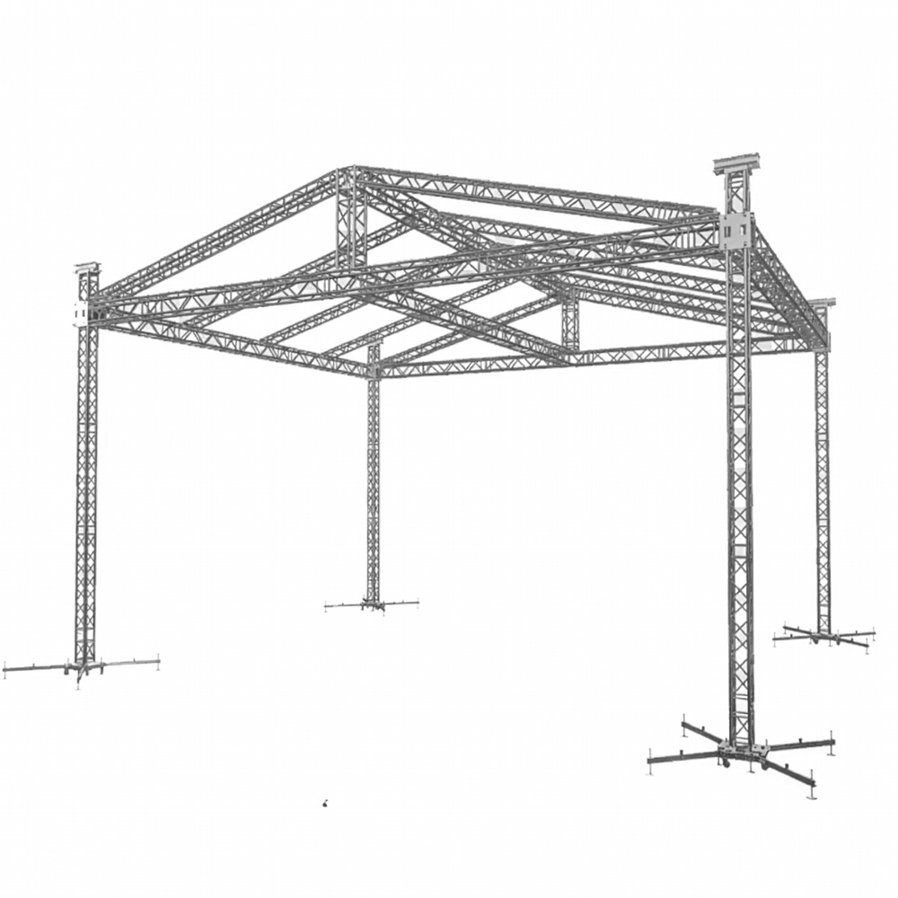 Estructura y tarima